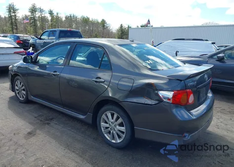 2010 Toyota Corolla S from USA, damaged, VIN 2T1BU4EE0AC472988